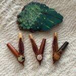 Kuripe Self Applicator | Chonta, Palo Santo Wood ayahuasca| Peruvian Artisan Kuripe for Hape Snuff | Shamanic Ceremonial Tool